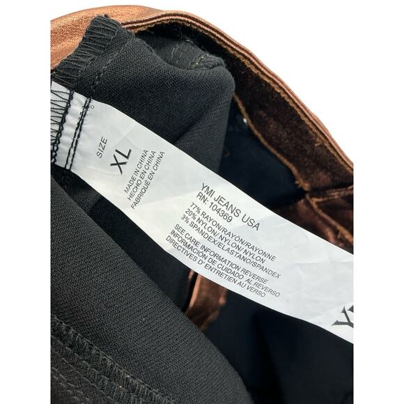 YMI Skinny Jeans Size XL Copper Color - Picture 11 of 12